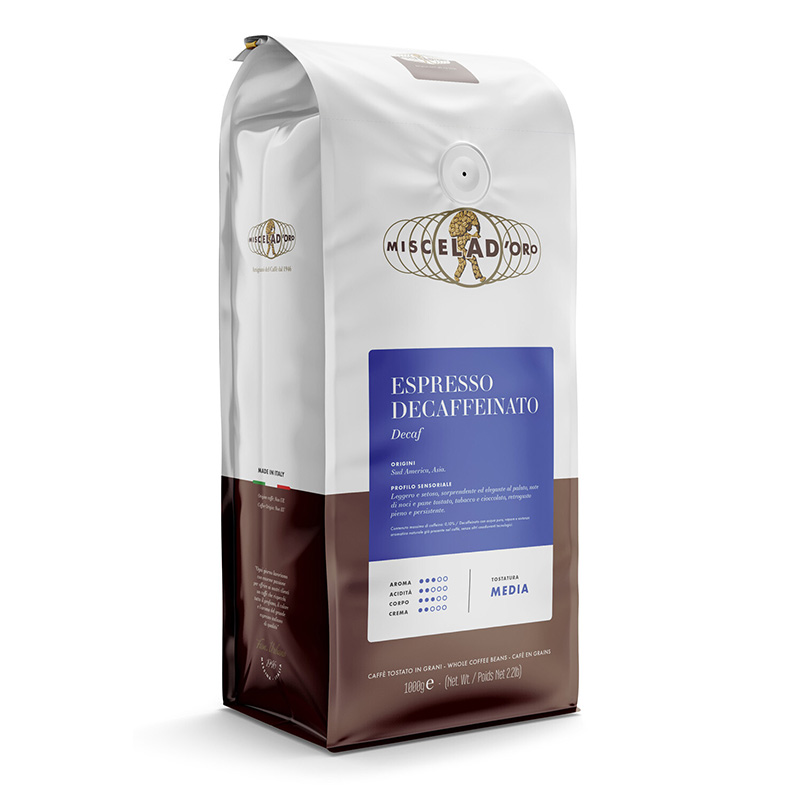 кафе на зърна Miscela d'Oro Espresso Decaffeinato