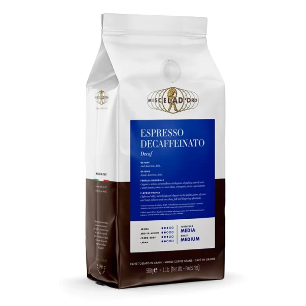 кафе на зърна Miscela d'Oro Espresso Decaffeinato