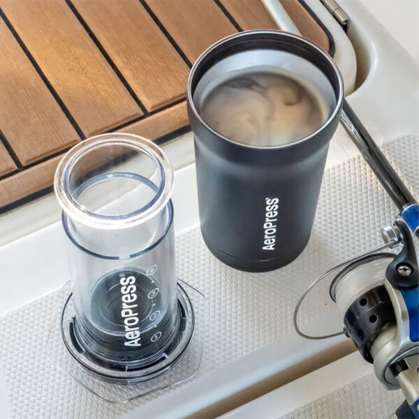 AeroPress Go Plus Travel System – ръчна кафемашина, черна - Image 3