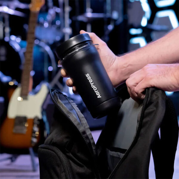 AeroPress Go Plus Travel System – ръчна кафемашина, черна - Image 4