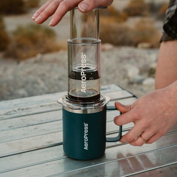 AeroPress Travel Mug - термочаша, синя - Image 2