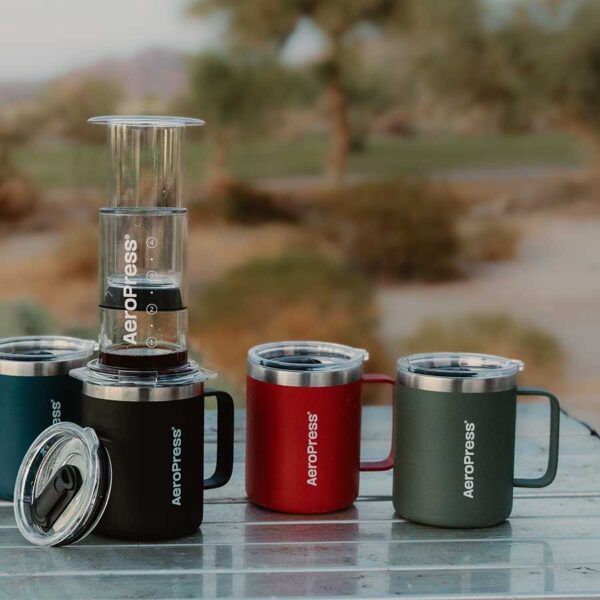 AeroPress Travel Mug - термочаша, зелена - Image 4