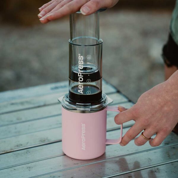 AeroPress Travel Mug - термочаша, розова - Image 3