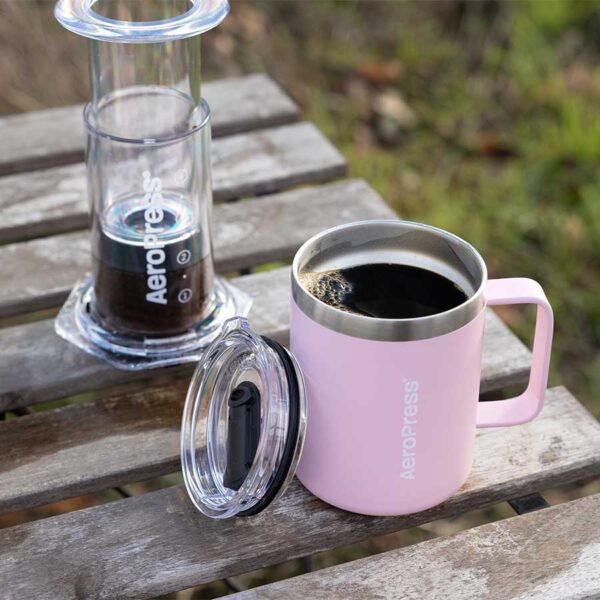 AeroPress Travel Mug - термочаша, розова - Image 2