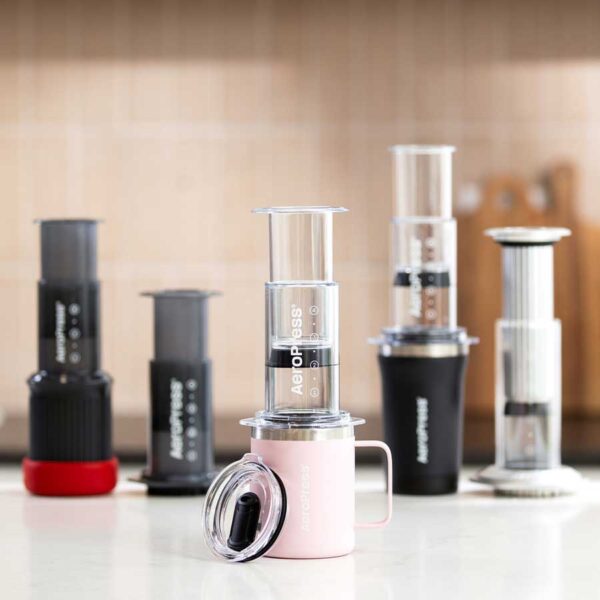 AeroPress Travel Mug - термочаша, розова - Image 4