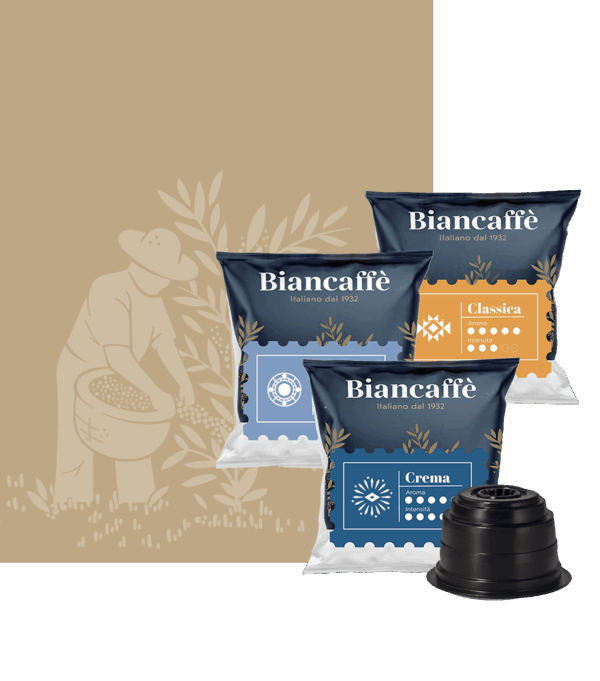 BIANCAFFE Crema – капсули "Caffitaly“ 50 бр. - Image 2