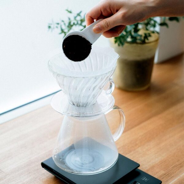 HARIO V60 стъклен комплект за филтриране на кафе, размер 02 - Image 5