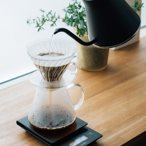 HARIO V60 стъклен комплект за филтриране на кафе, размер 02 - Image 4