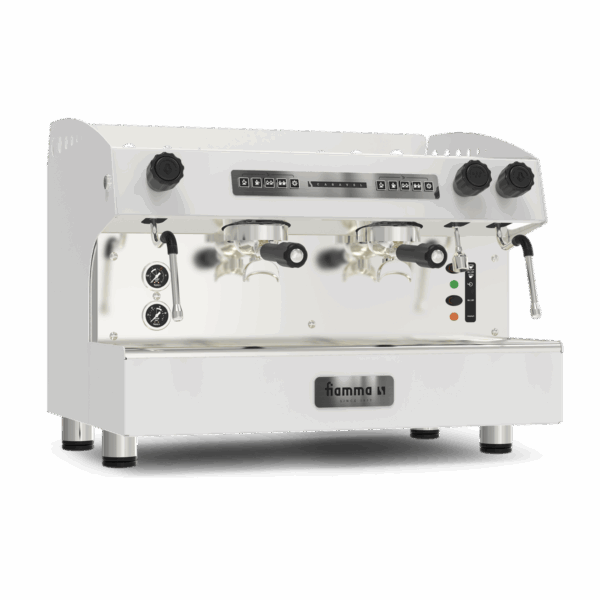 Професионална еспресо машина Fiamma Caravel 2CV с 2 групи.