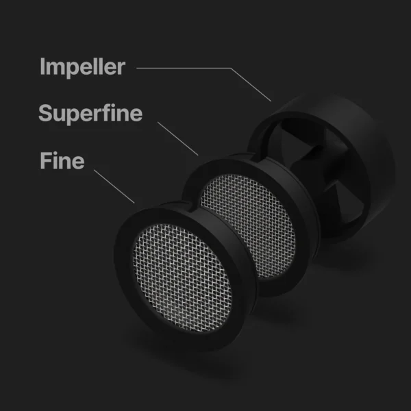 Subminimal NanoScreen Kit резервни мрежи NanoFoamer черни