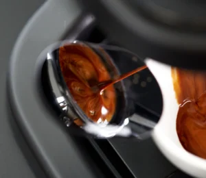 upshot огледало за наблюдение на channeling при еспресо екстракция