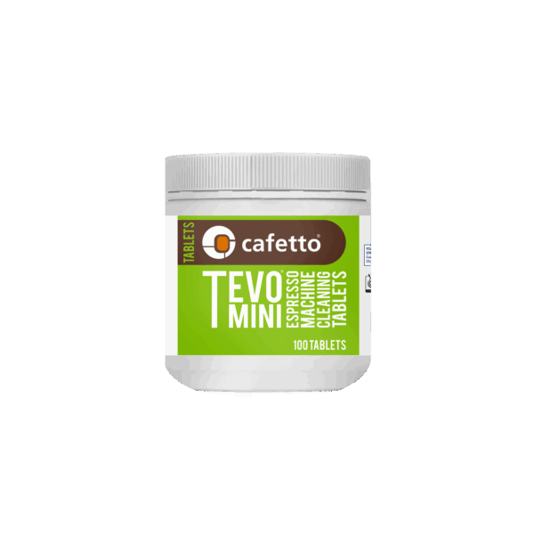 Професионални почистващи таблетки Cafetto TEVO MINI за еспресо машини 100 броя