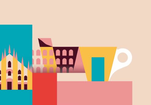 Таблица за съответствие на капсули Lavazza Blue: От Dolce и Vigoroso към новата серия Tales of Italy – Napoli, Roma, Milano и Venezia.