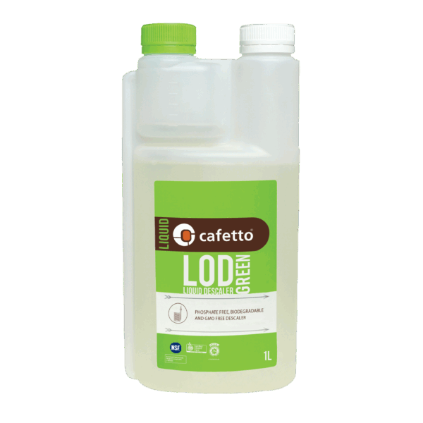 Cafetto LOD Green Liquid Descaler органичен препарат за декалциране