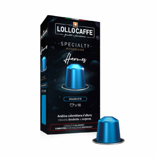 Капсули LOLLO CAFFE Specialty Monorigine Hermes за Nespresso 10 броя