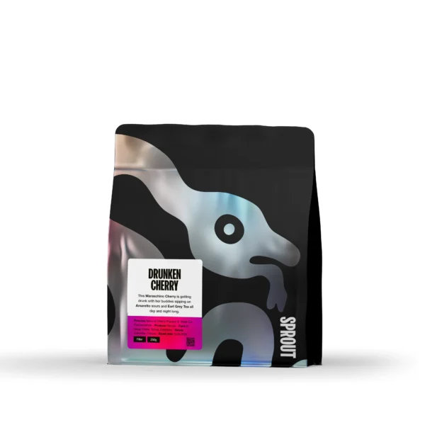 Sprout Drunken Cherry специално кафе на зърна 250g
