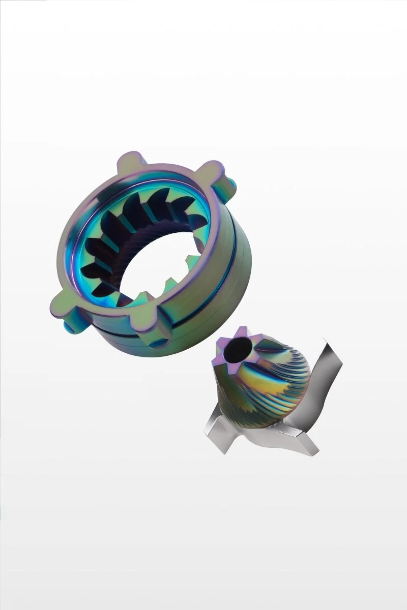 Резервни конични ножове Hypernova Iridescent Titanium 63 мм за мелачка Varia VS6